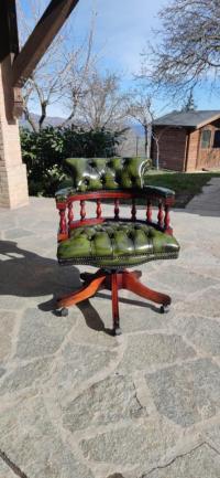 poltrona captain chair green 